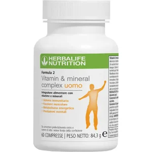 formula 2 herbalife uomo vitamin & mineral complex