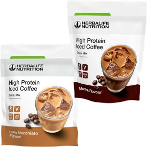 high protein iced coffee herbalife nutrition