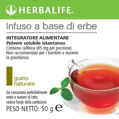 Infuso Herbalife gusto naturale 50 grammi infuso herbalife gusto naturale 50gr