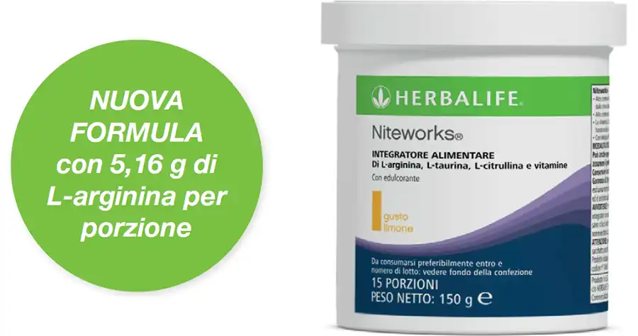 Niteworks Herbalife benefici nuova formula niteworks herbalife benefici nuova formula