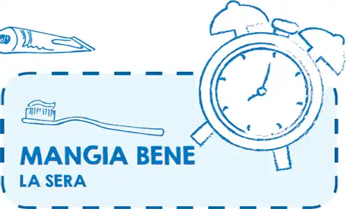 consigli mangiare bene mangia bene la sera