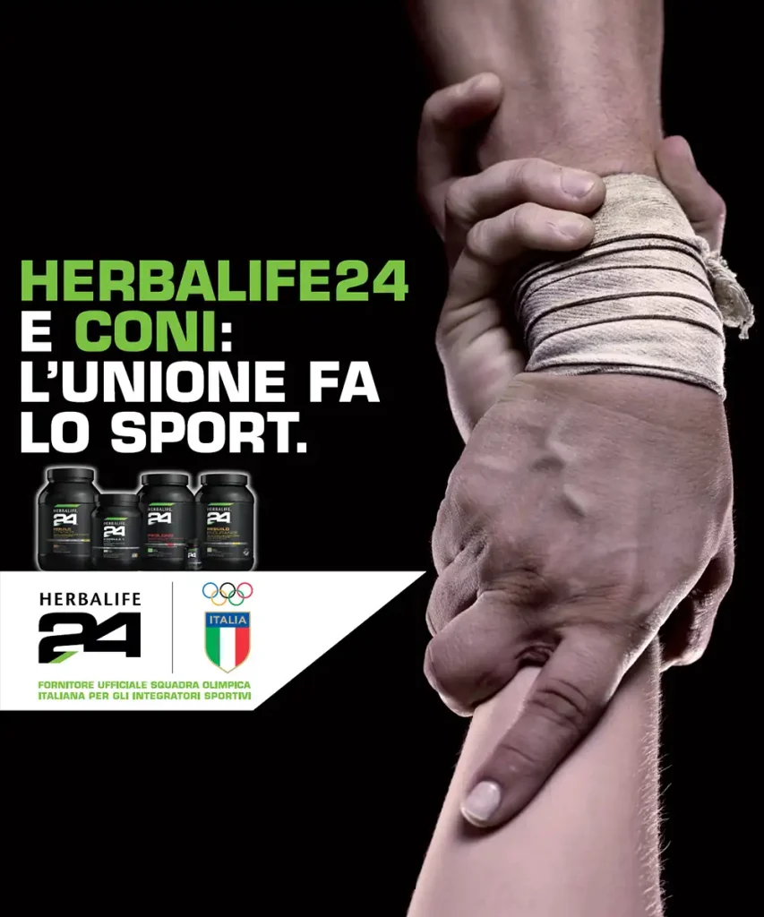 Herbalife 24 e CONI unione fa lo sport herbalife 24 e coni unione fa lo sport