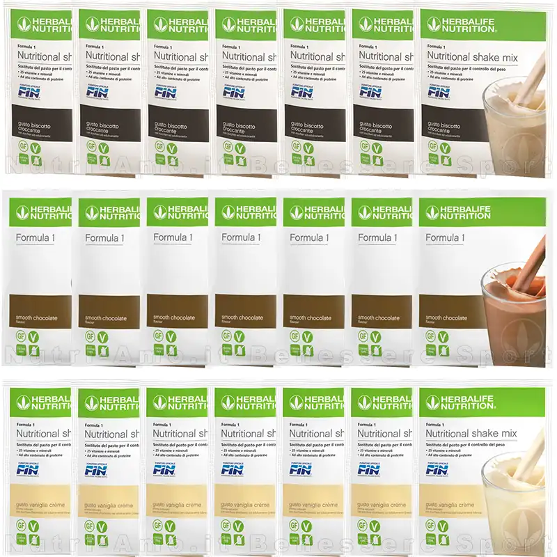 formula 1 bustine herbalife sostituto del pasto