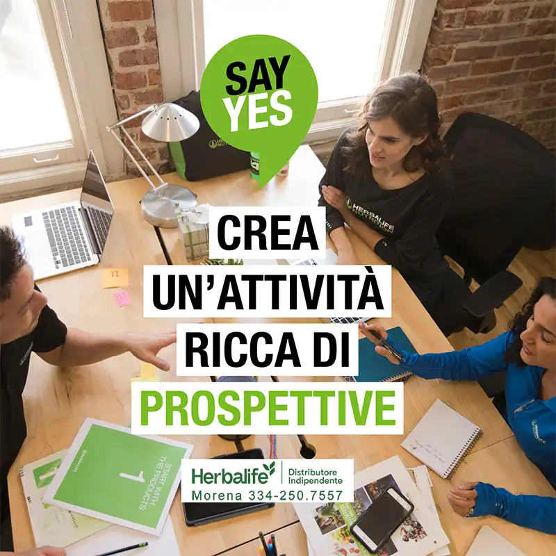 herbalife come lavorare crea un'attività ricca di prospettive