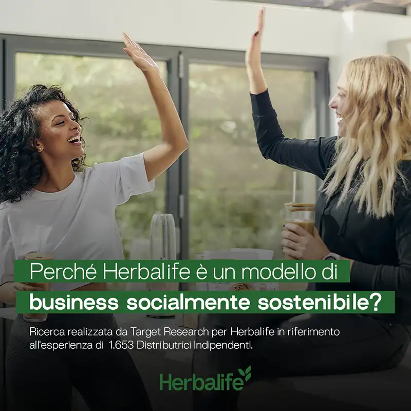 perchè herbalife è un modello di business socialmente sostenibile