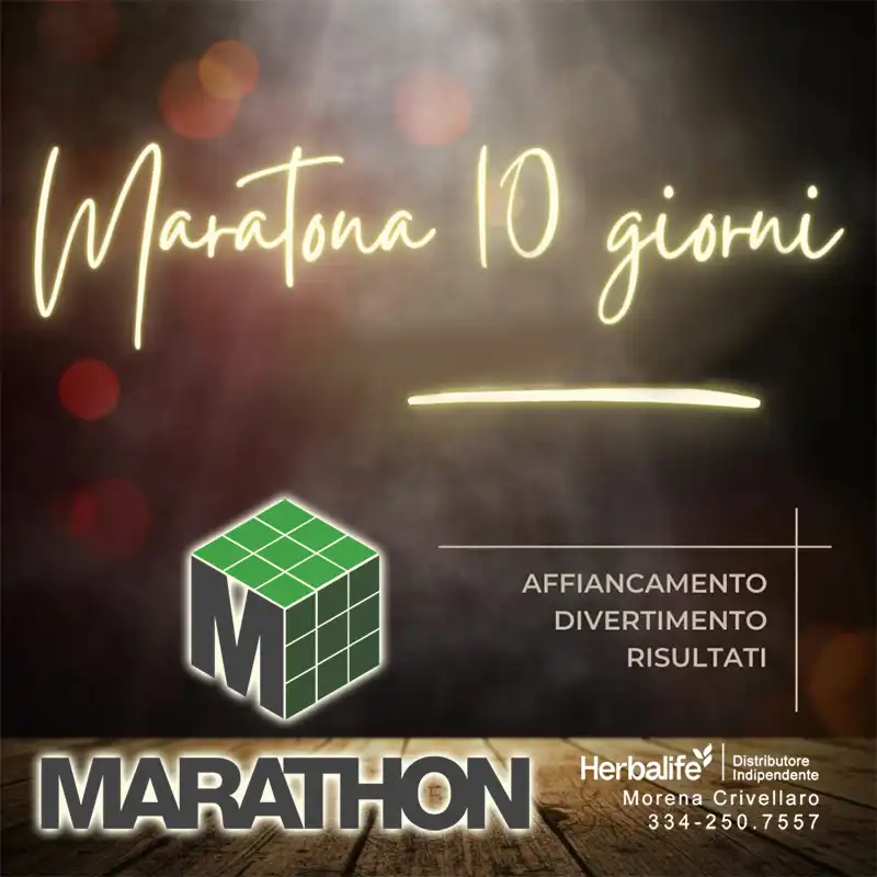 maratona herbalife challenge 10 giorni affiancamento divertimento risultati