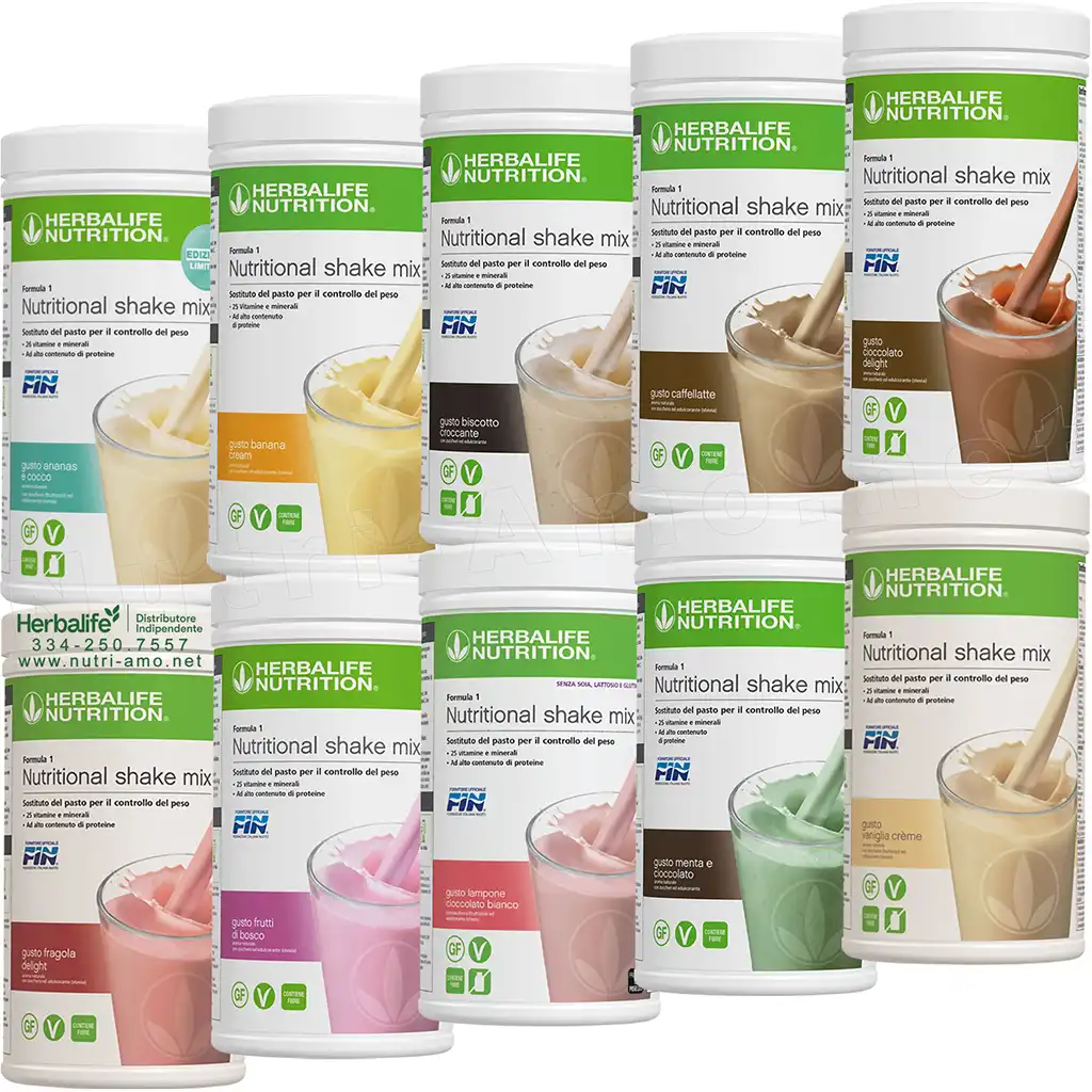 formula 1 frullato herbalife sostituto del pasto